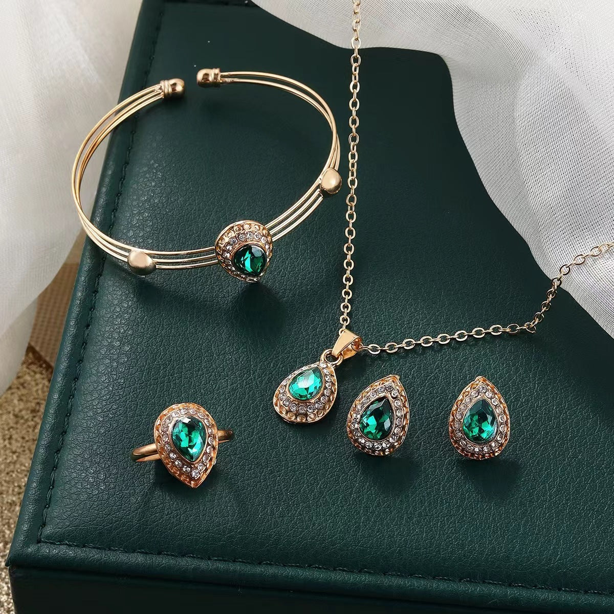 Conjunto de Joyas Noémie Glastra | Oro