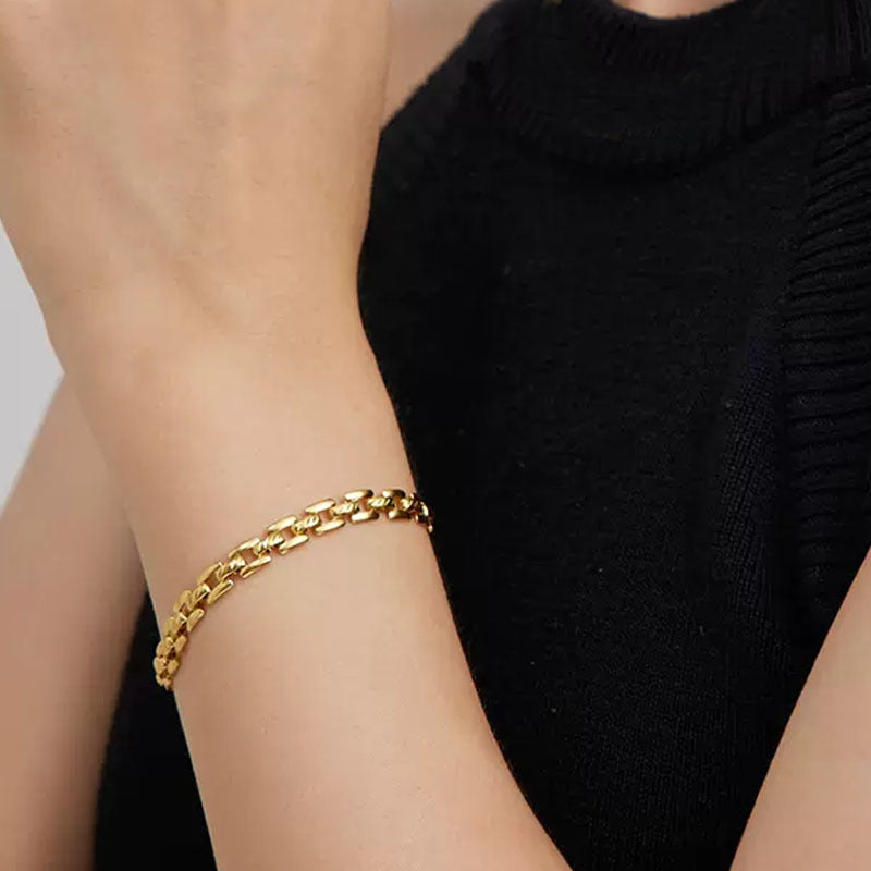 Pulsera de cadena | Oro
