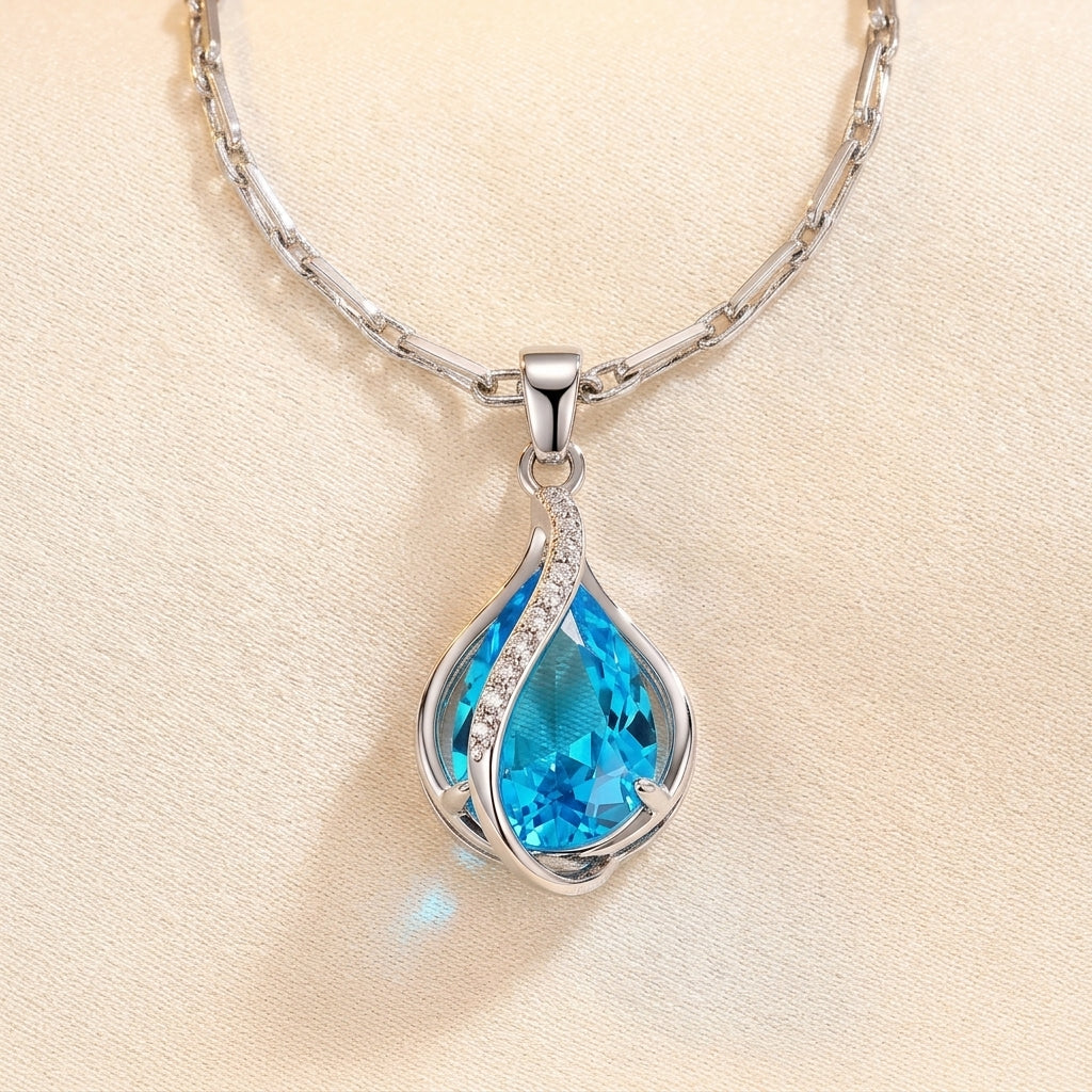 Collar Celestine Vireaux | Oro Blanco