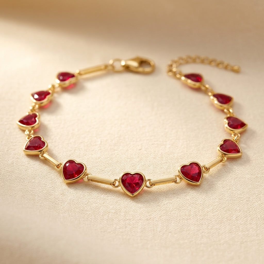 Pulsera Ophelyra Garnetelle | Oro