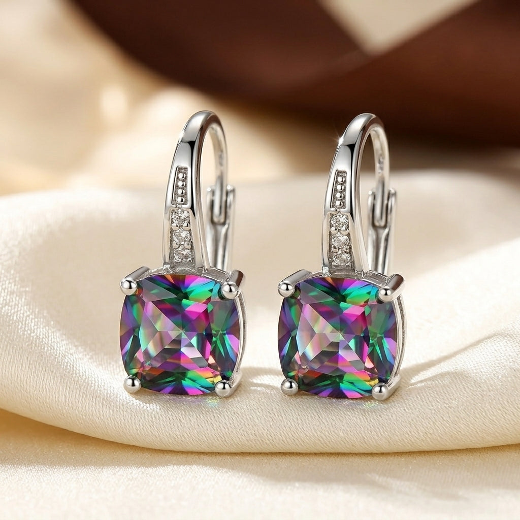 Aretes de Aro de Piedras Místicas | Oro