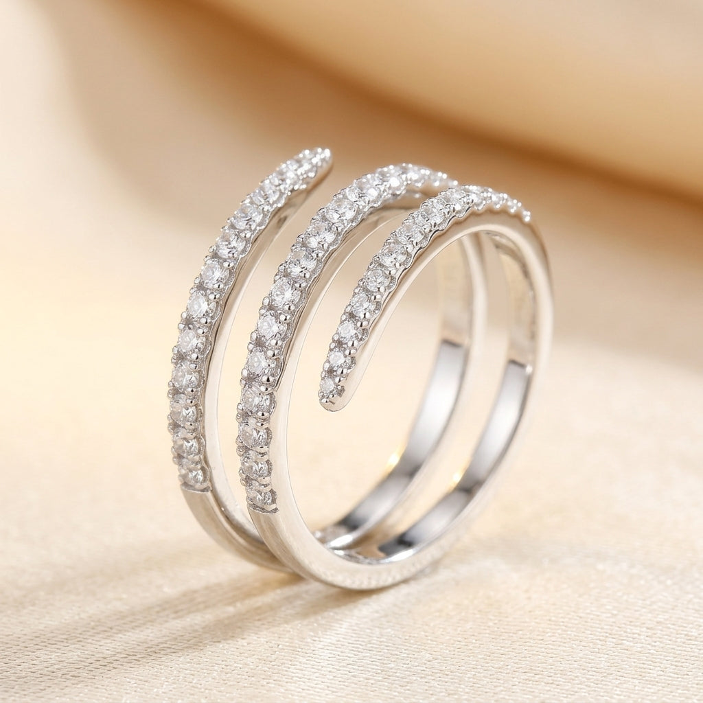 Anillo Mariavittoria Sassetti | Oro blanco