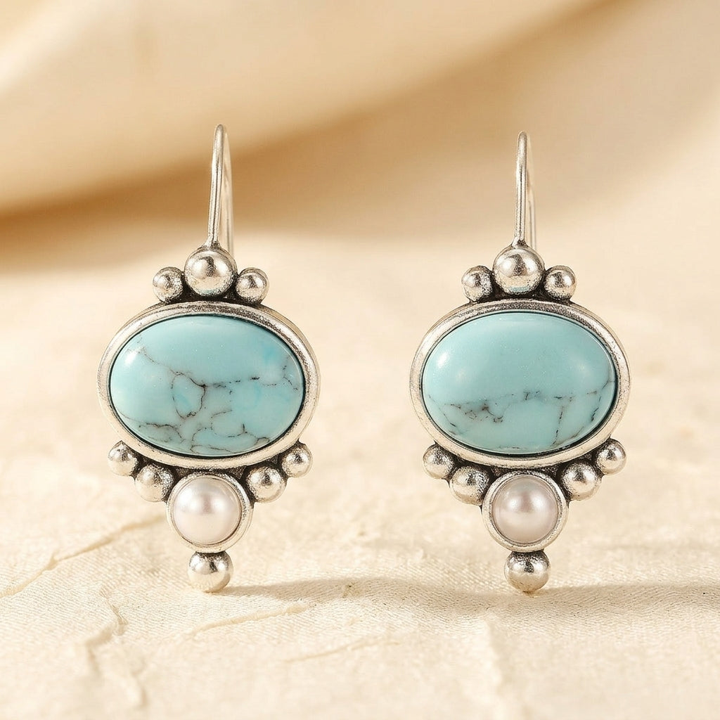 Pendientes Briselle Shorelight | Oro blanco