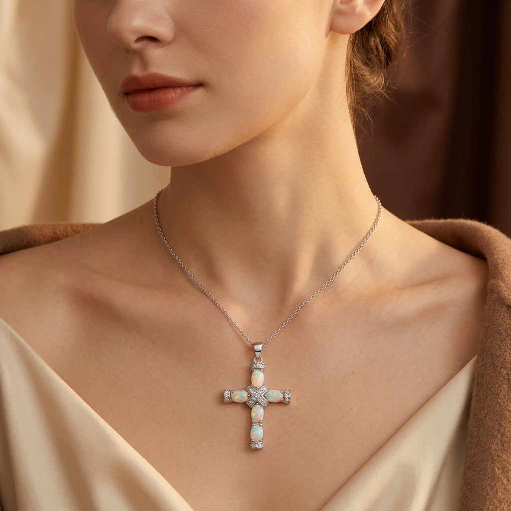 Collar Lumen Opal Kors | Oro