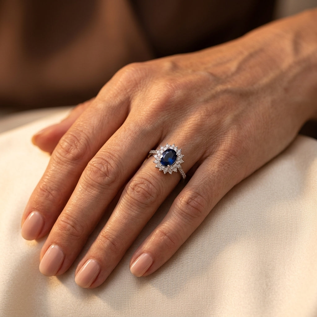 Anillo Vionne Saphirae | Oro