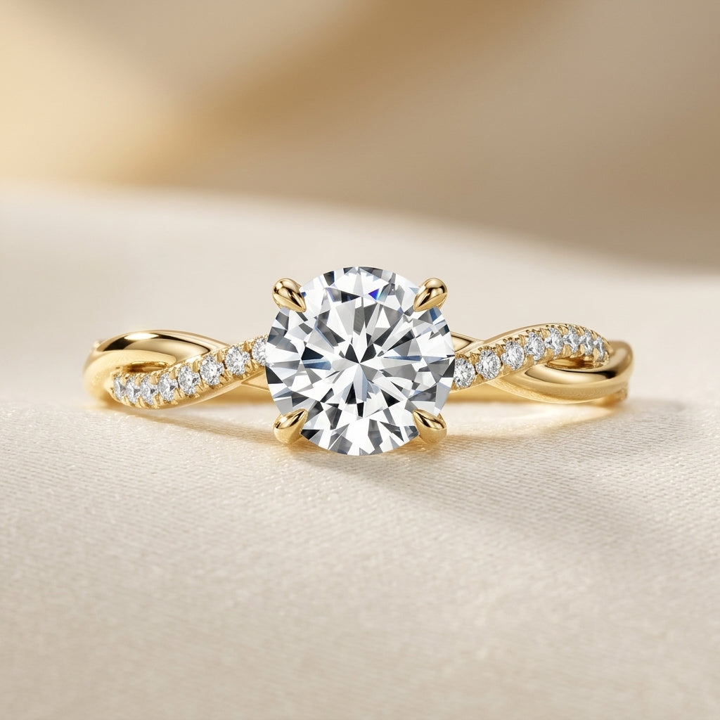 Anillo Jane | Oro blanco