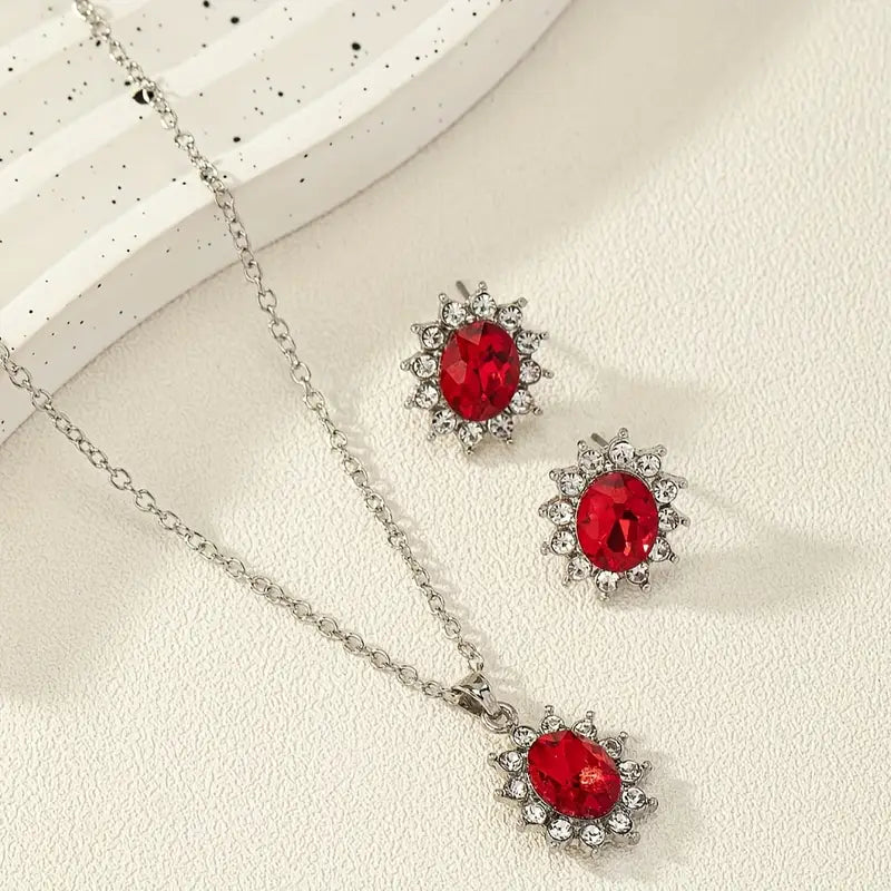 Katya Ruberyn Conjunto de Joyas | Oro Blanco
