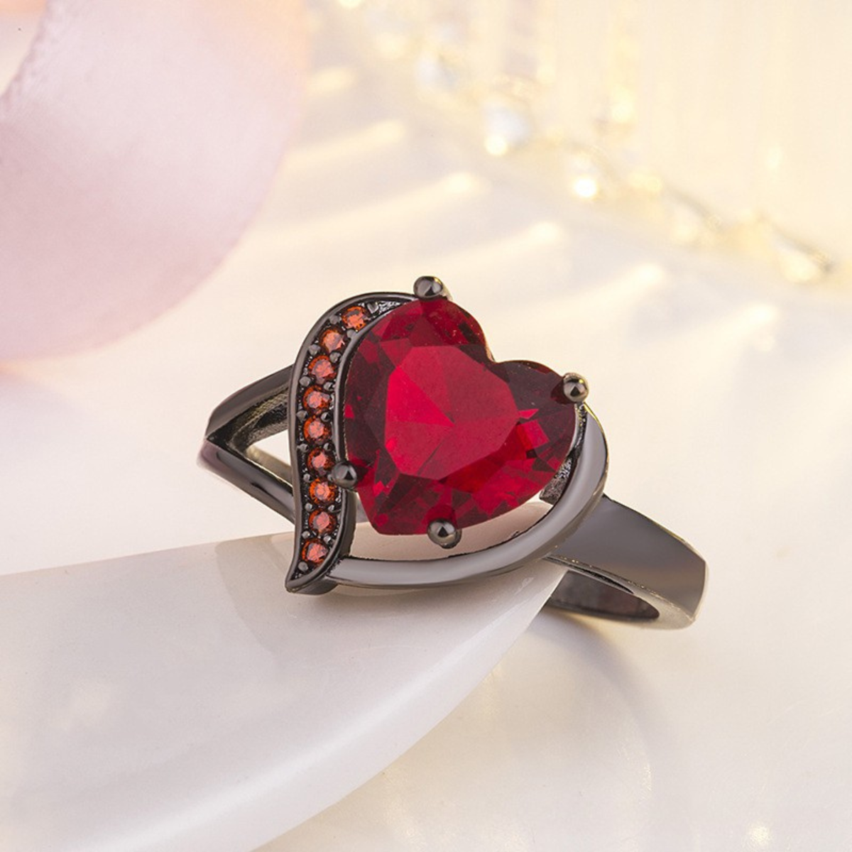 Anillo Calindra Rosethorne | Acabado Mate