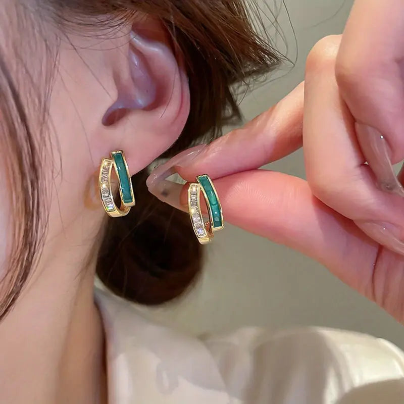 Pendientes Chloé Feuillage Øreringe | Oro