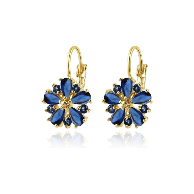 Pendientes de Flor Calina | Oro