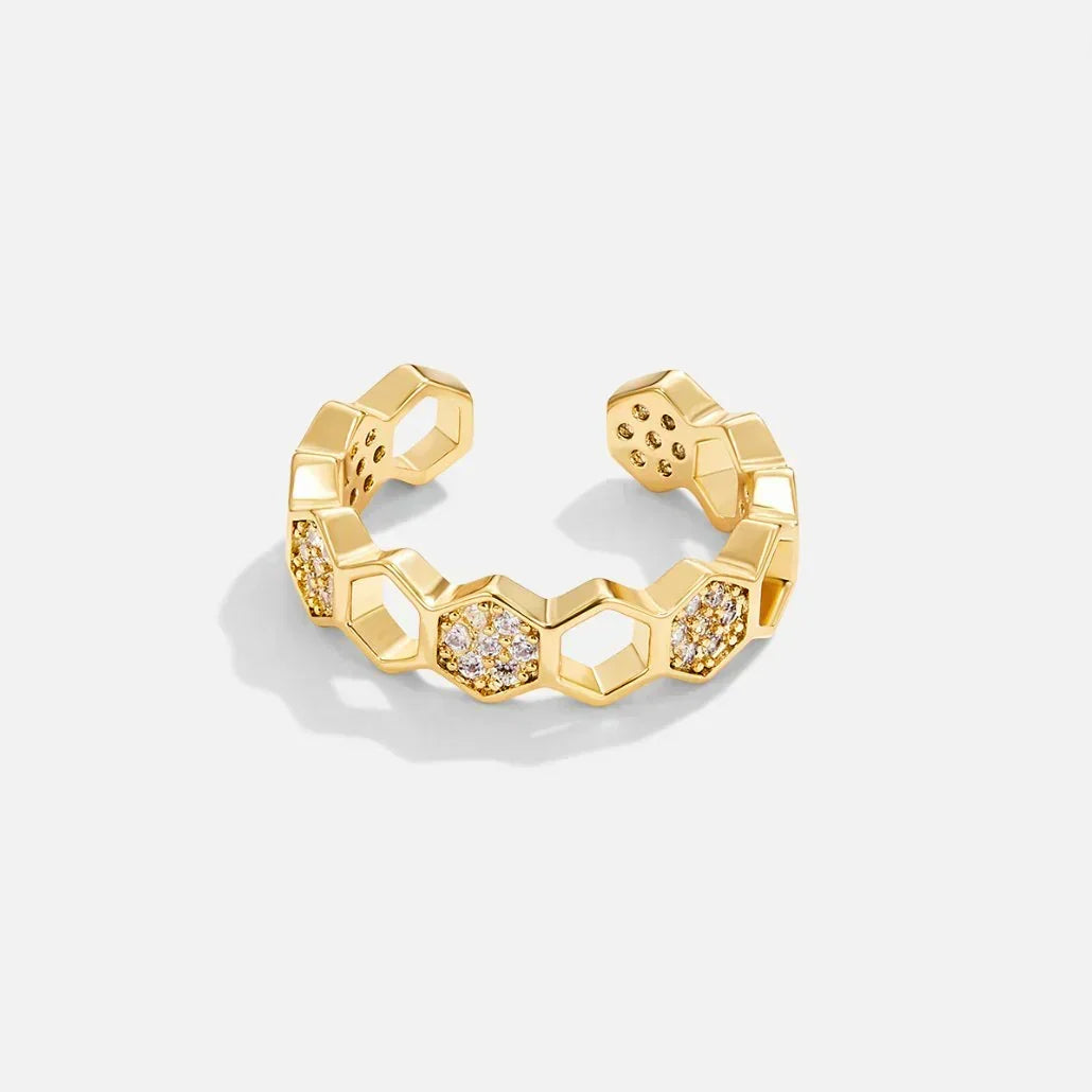 Anillo Krystal Honningkage | Oro