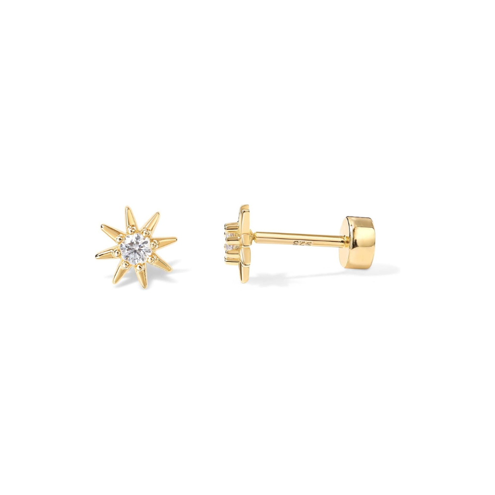 Pendientes Solstråle | Oro