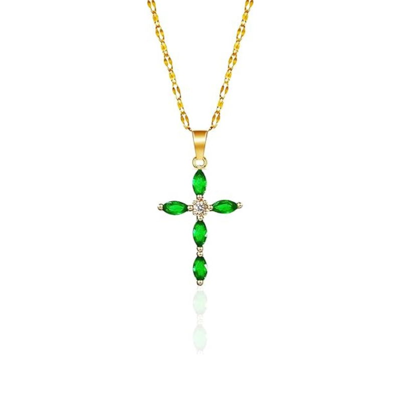 Collar de Esmeralda | Oro